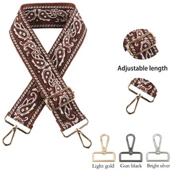 5CM Colorful Bag Straps For Handbag Adjustable Single Shoulder Belt Strap For Shoulder Bag Bag Accessories Replacement Belt