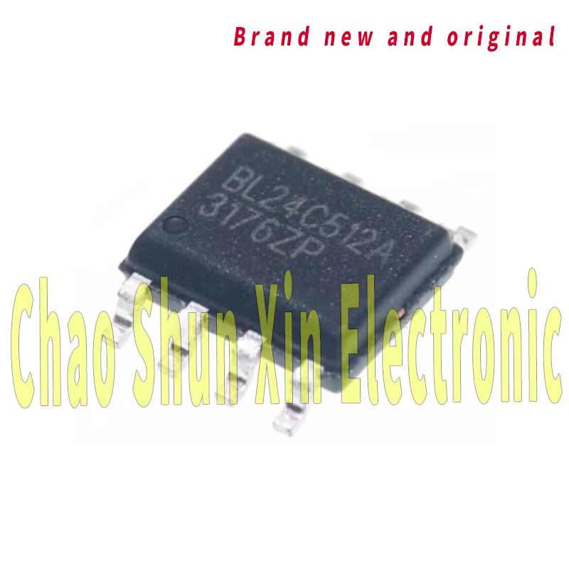 

Brand New Original Bl24C512A-Parc Smd Sop8 Silk Screen: Bl24C512A Memory Chip Digital Components