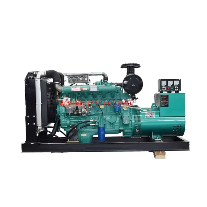 WMWMNU for Comins 50KVA Open Type Diesel Generator Frame High Quality Best Price Silent Power Supply Industrial Use