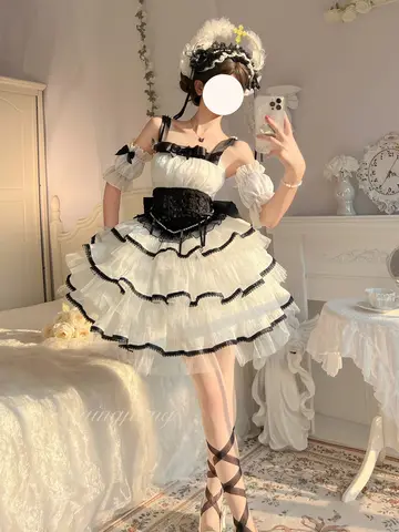 10 best sales röd goth-klänning - №4