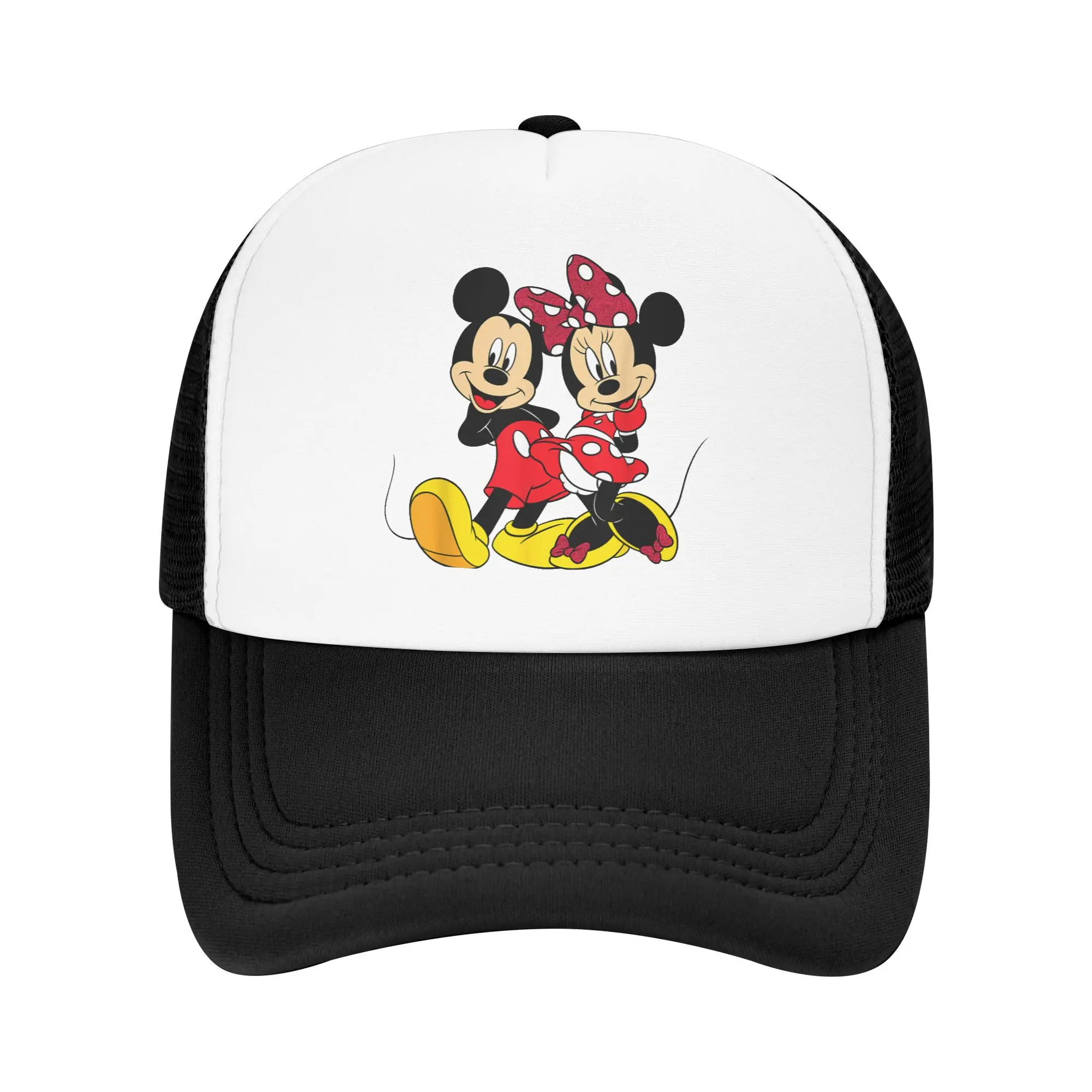 

Mickey and Minnie Mouse Casual Sun Hats Unisex Men Summer Outdoor Sports Baseball Cap Fitted Retro Dropshipping Baseball Caps