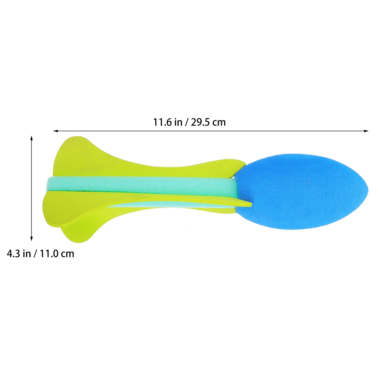 1pc Soft Educational Rocket Lightweight Flying Throwing Outdoor Indoor Play Launcher For Kids Children Casual Fun Party Favors