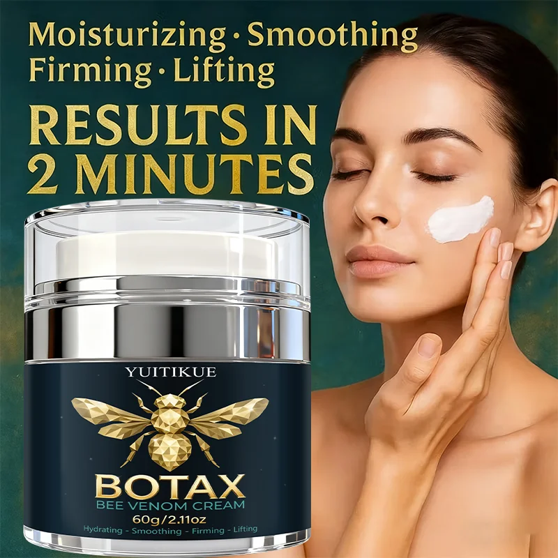 كريم سم النحل - تركيبة مرطبة تحتوي على الكولاجين وحمض الهيالورونيك والريتينول، تحسين مظهر الجفاف أ #4