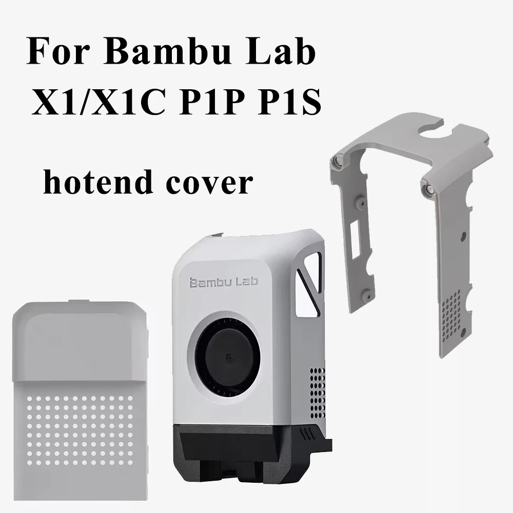 

Официальный передний корпус для BambuLab в сборе X1/X1C/P1P/P1S, часть печатающей головки, задняя крышка для Bambu P1, аксессуары, монтаж Hotend