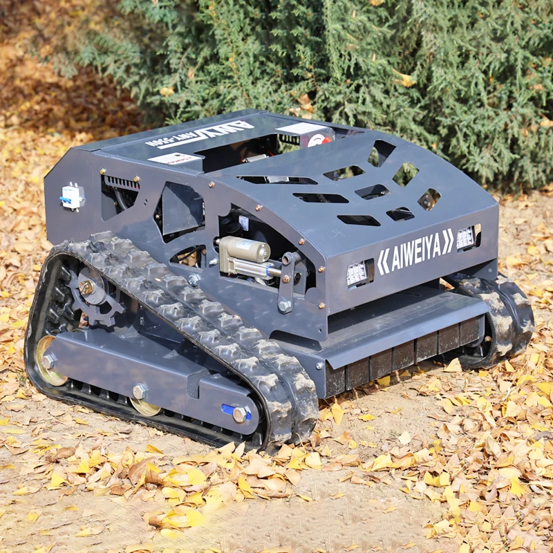 10.Customized Robot Mower RC Mower Wireless Lawn Mower Radio Controlled Lawn Mower Tracked Lawn Mower