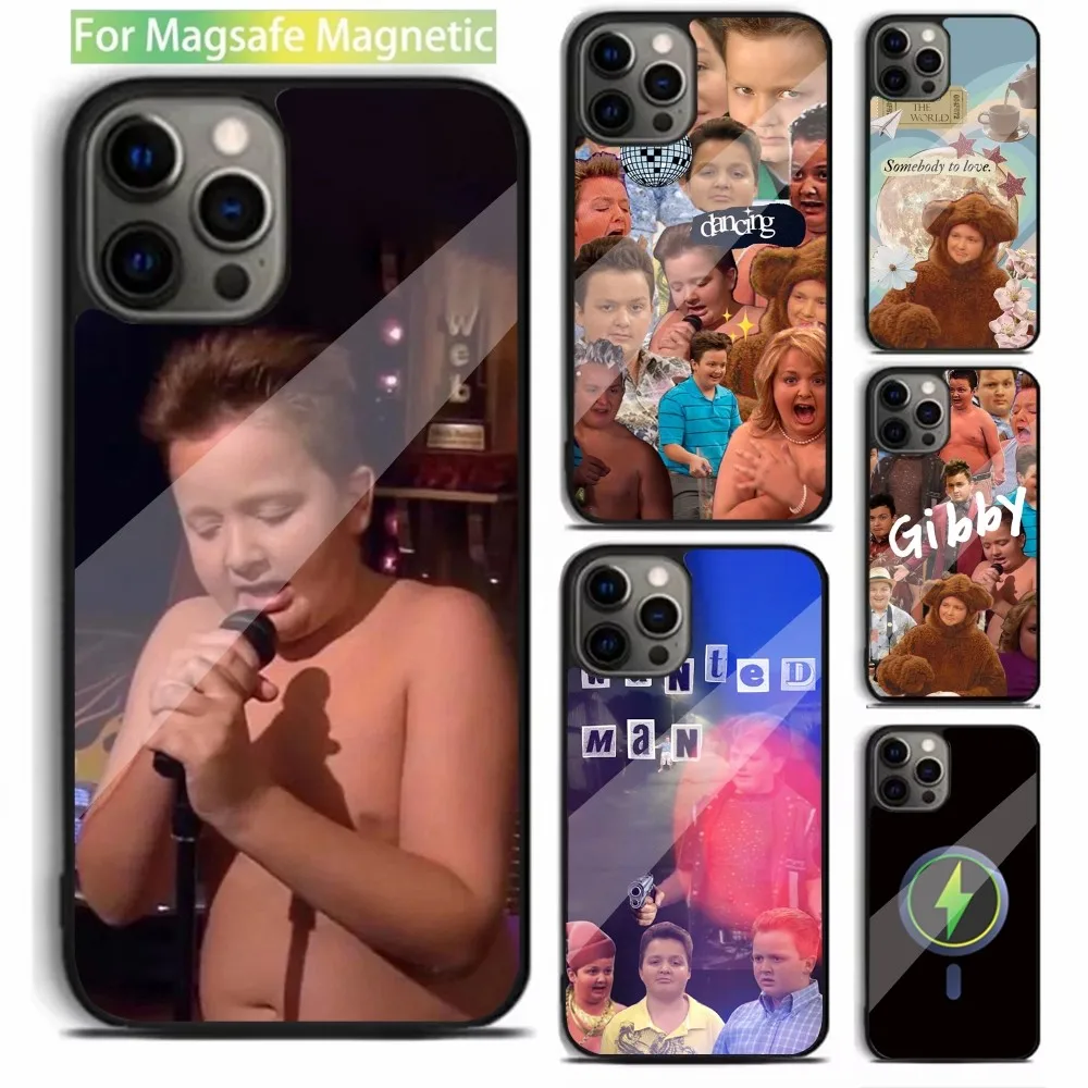 

Funny Gibby S-Singing From Icarly Phone Case For iPhone 16,15,14,13,12,11,Plus,Pro,Max Mini Magsafe Magnetic Wireless Charging