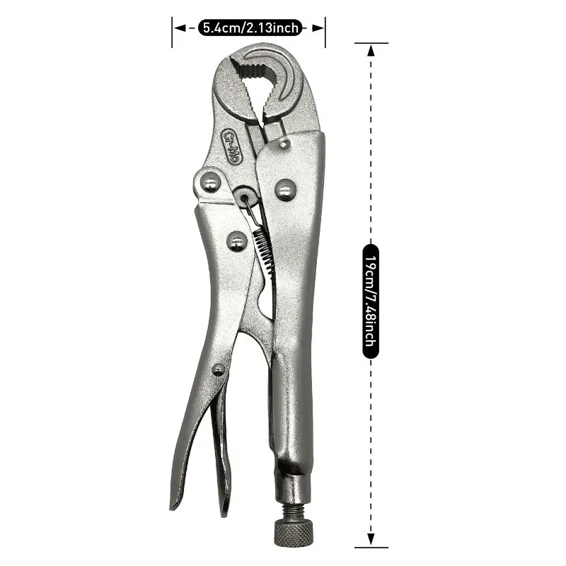 Eagle Beak Pliers Round Beak Strong Clamping Torsion Shear Pulling Tool Pliers Furniture Repair Machinery Pipe Car Decoration