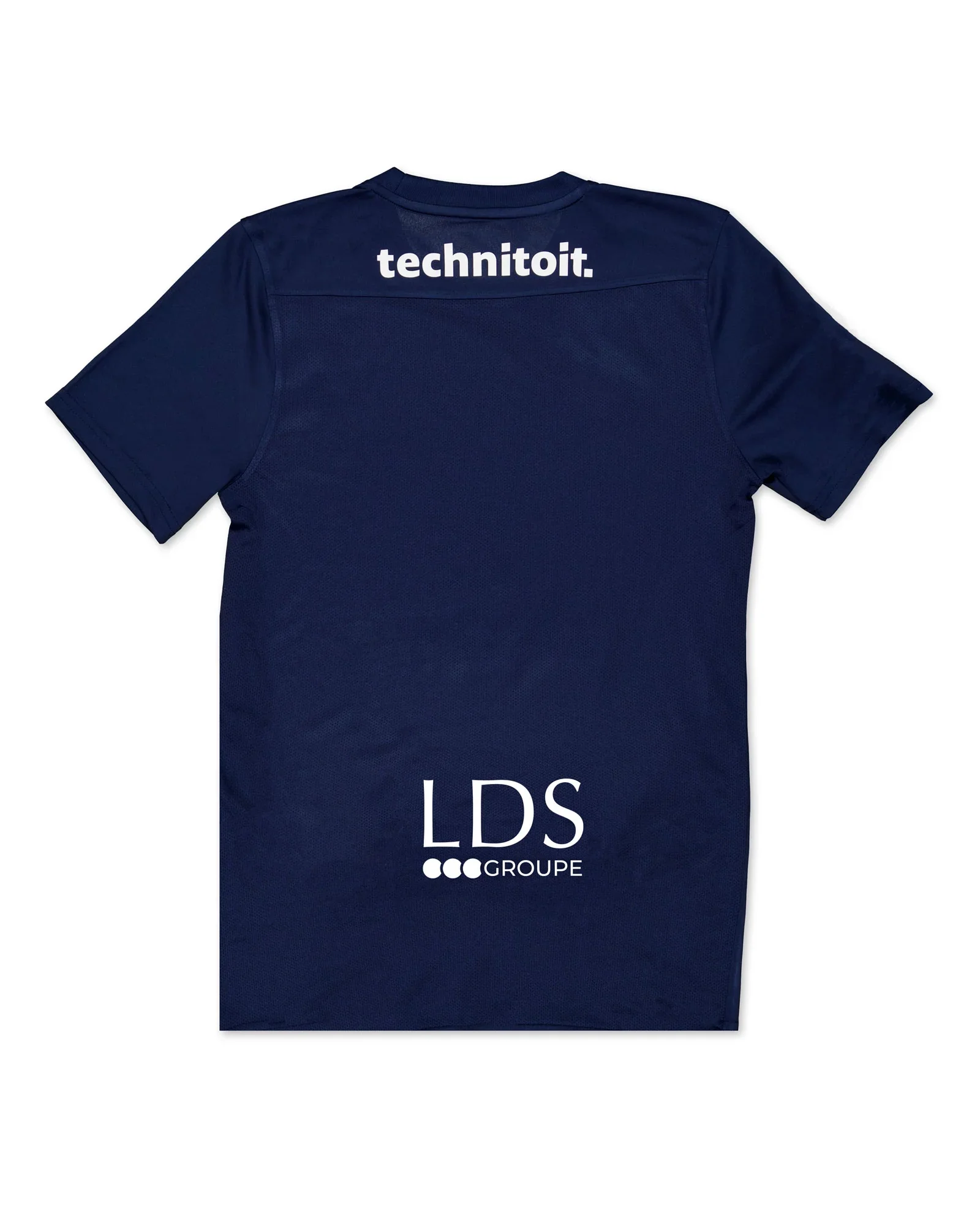 2026 Frankreich Dijon FCO Fußballtrikot, 3D-Druck, schnelltrocknend, atmungsaktiv, kurzärmeliges T-Shirt, Heim- und Auswärtstrikot, Unisex, für Herren und Damen. – Detail 1