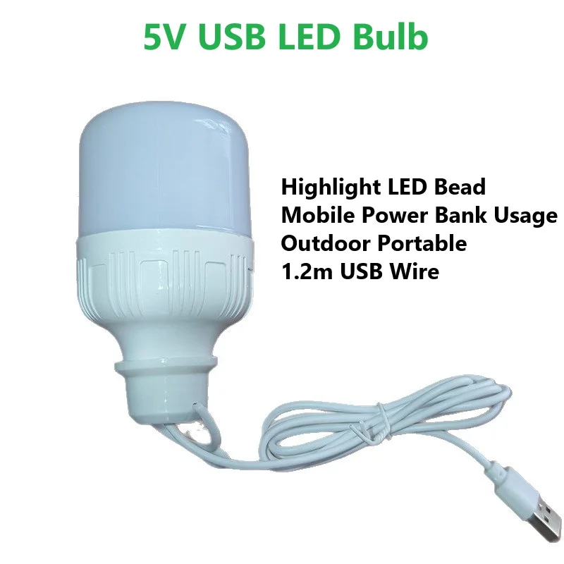5V Usb Led Lamp Out…