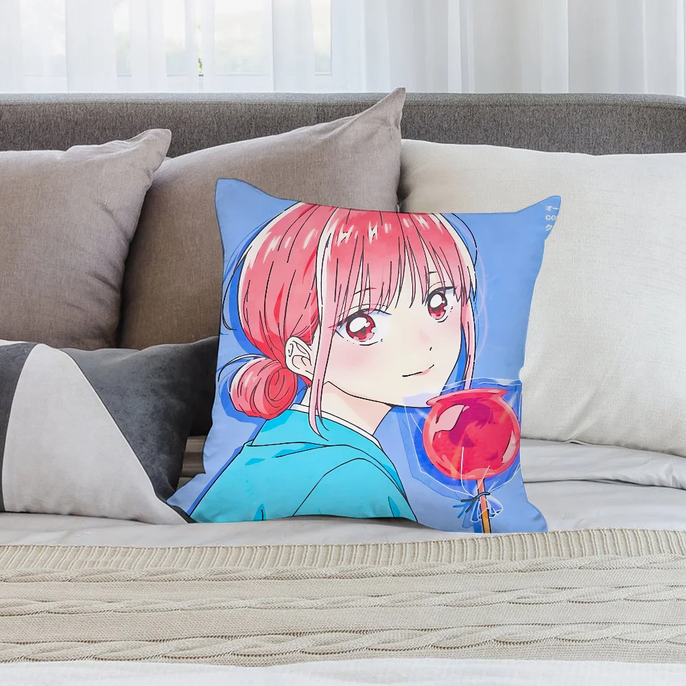 Blue Box Hina Chono Pillow Case Short Plush Pillow Covers Sofa Decorative Gift Home Double-sided Printing Cushion Cover