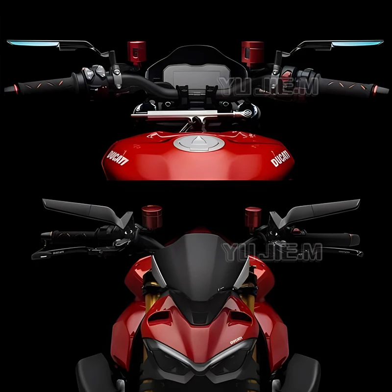 Motorcycle To Rotate Adjustable Mirrors Stealth Winglets side Rearview Mirror For X-ADV XADV 750 X ADV XADV750 X-ADV750