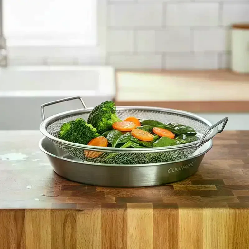 High Quality 20CM Size Vacuum Formed Stainless Steel: Oil Filter Kitchens Food Storage Durable Safe