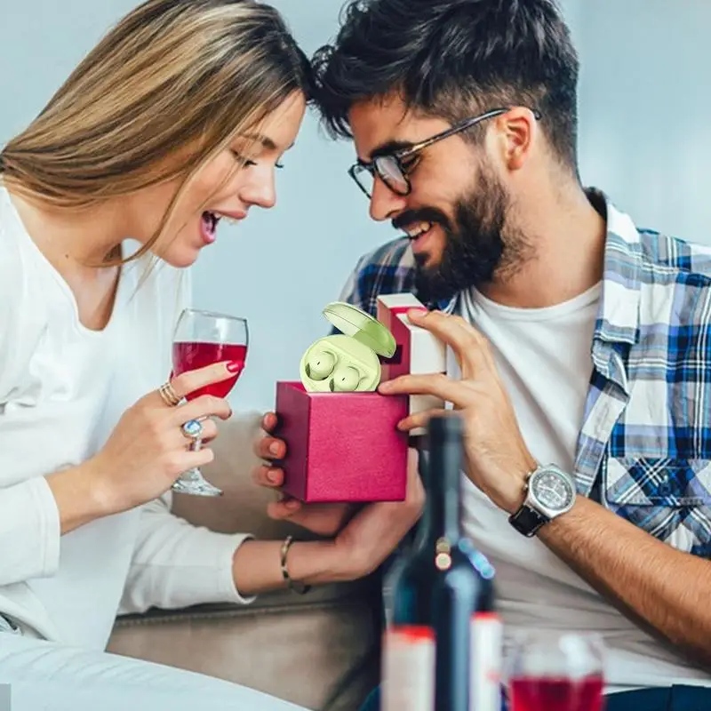 หูฟังไร้สายแบบพกพาหูฟังเอียบัดไร้สายสำหรับเดินทางทำธุรกิจรถไฟความเร็วสูงการนอนหลับหูฟังเอียบัดไร้สาย