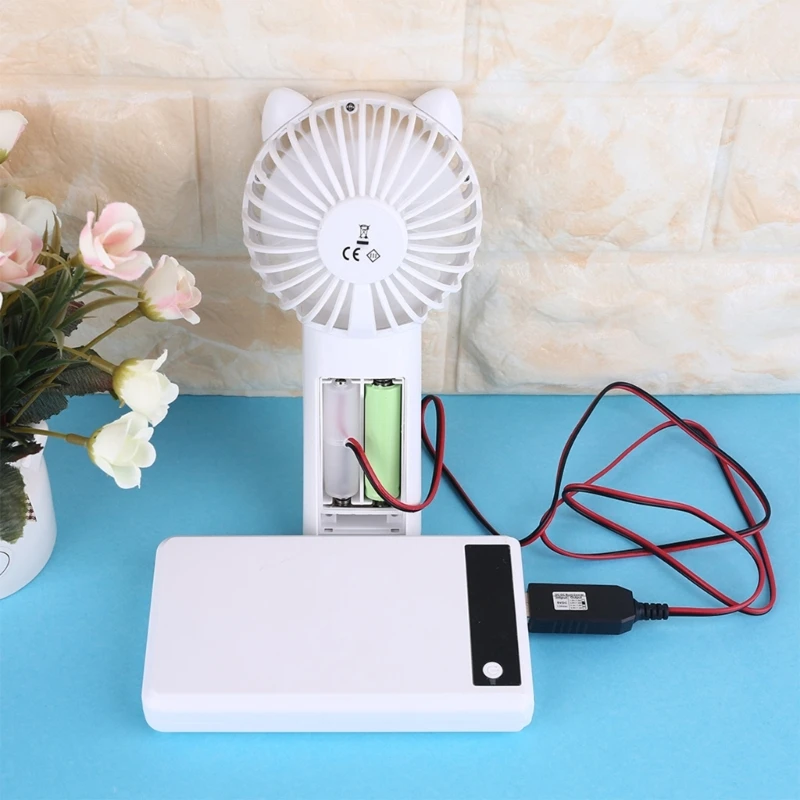 AA 더미 배터리 어댑터 분리형 USB 전원 공급 장치 케이블 코드 교체, LED 장난감 리모콘용 AA 배터리, 1-4 개