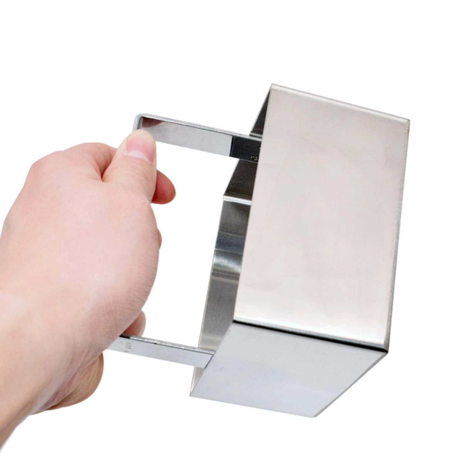 Stainless Steel Honeycomb Cutter Mold Labor-Saving Square Honeycomb Cutter with Handle Honey Molding Tool Long Service Life