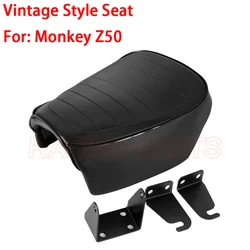 Monkey Car Gorilla Motorcycle Accessories Cushion For HONDA Mini MONKEY Z50 50CC 50 Z50J BLACK FAT SEAT Z50J BIKE