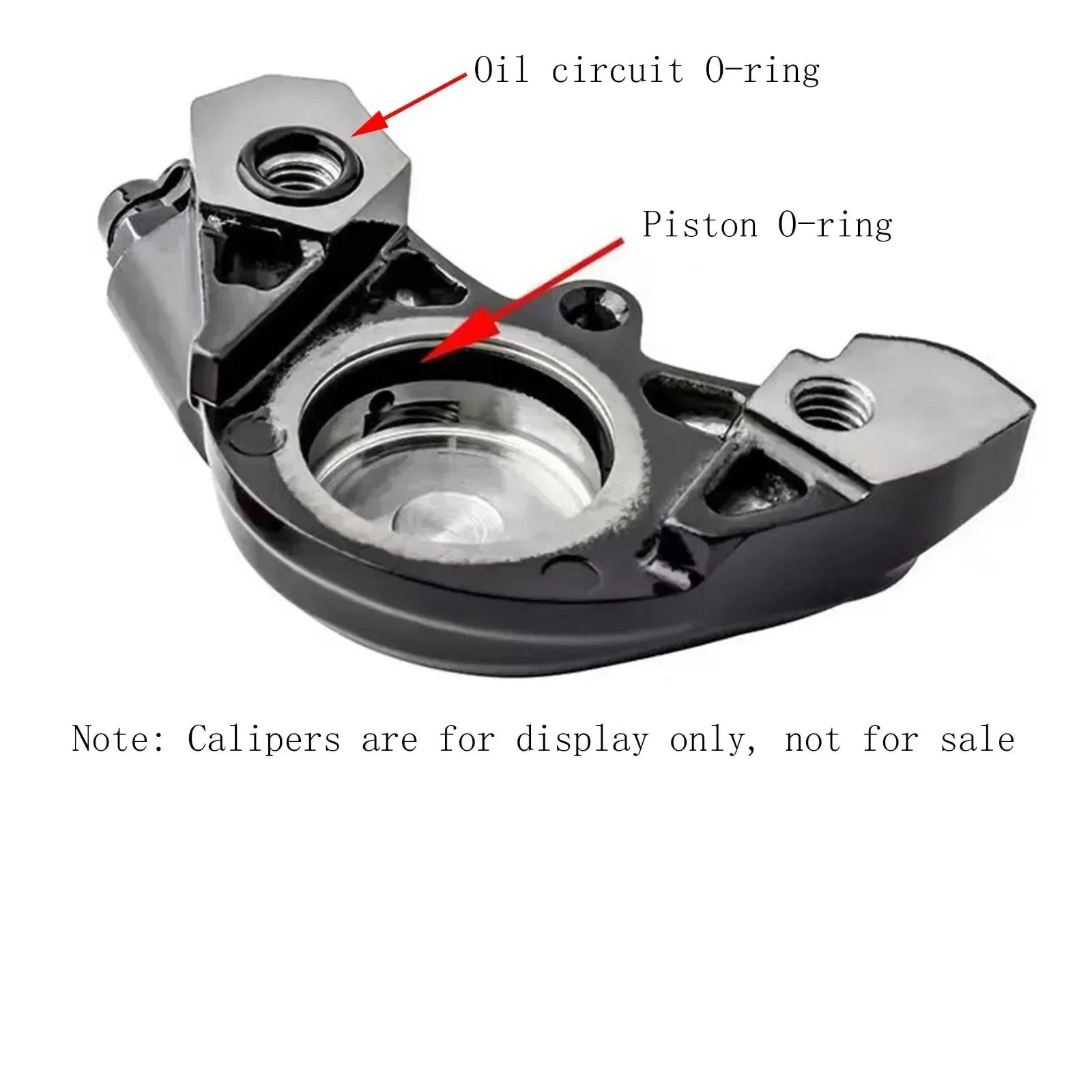 2PC Mountain Road Bike Hydraulic Brake Caliper Piston Sealing Ring ForShimano 355/395/445/447/595/610 bicycle Sealing Ring parts - Image 2