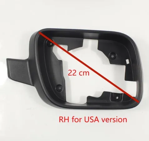 Car Side Wing Mirror Frame For Ford Explorer 2011-2019 door mirror cover cap case house Auto Left Right Housing Trim USA version