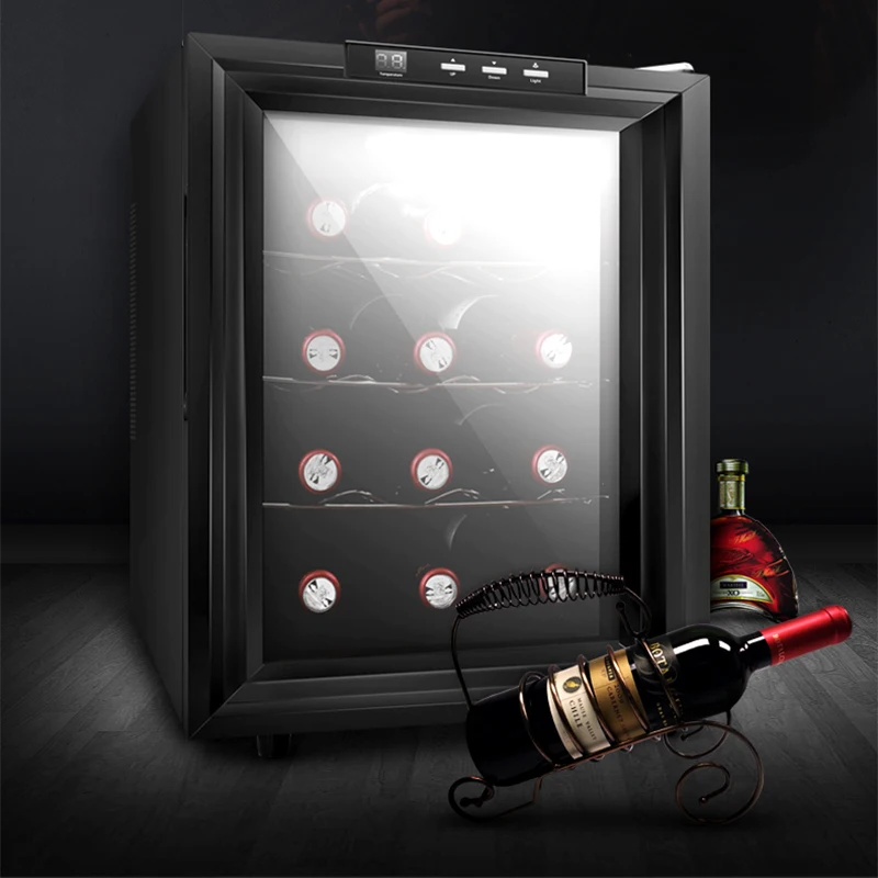 JC-33AW Wine Cabinet Electronic Constant Temperature Small Wine Cellar Mute Household beer cabinet ice bar wind refrigerated tea