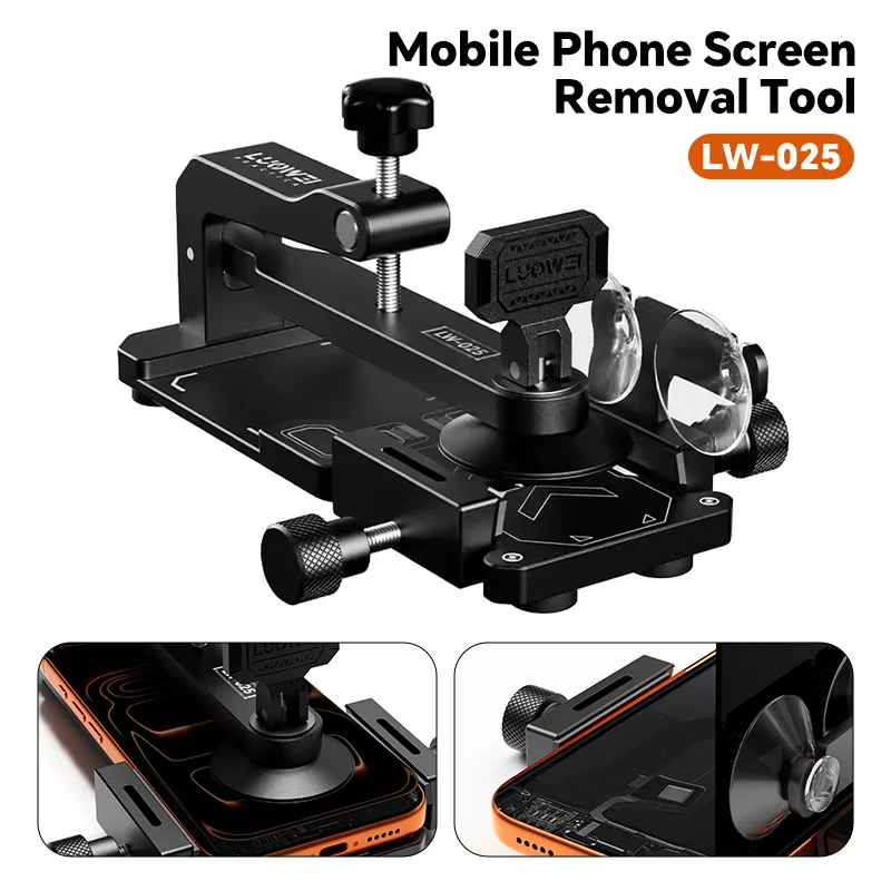 LUOWEI LW-025 多機能携帯電話修理治具（画面、バッテリー、マザーボード修理用、携帯電話分解ツール）