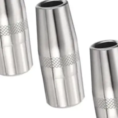 for mig Welding Nozzle Bundle 5 pcs 1/2 Inch Opening Threaded Connection Designed for 200A 300A 400A and 250L PRO Curve 200