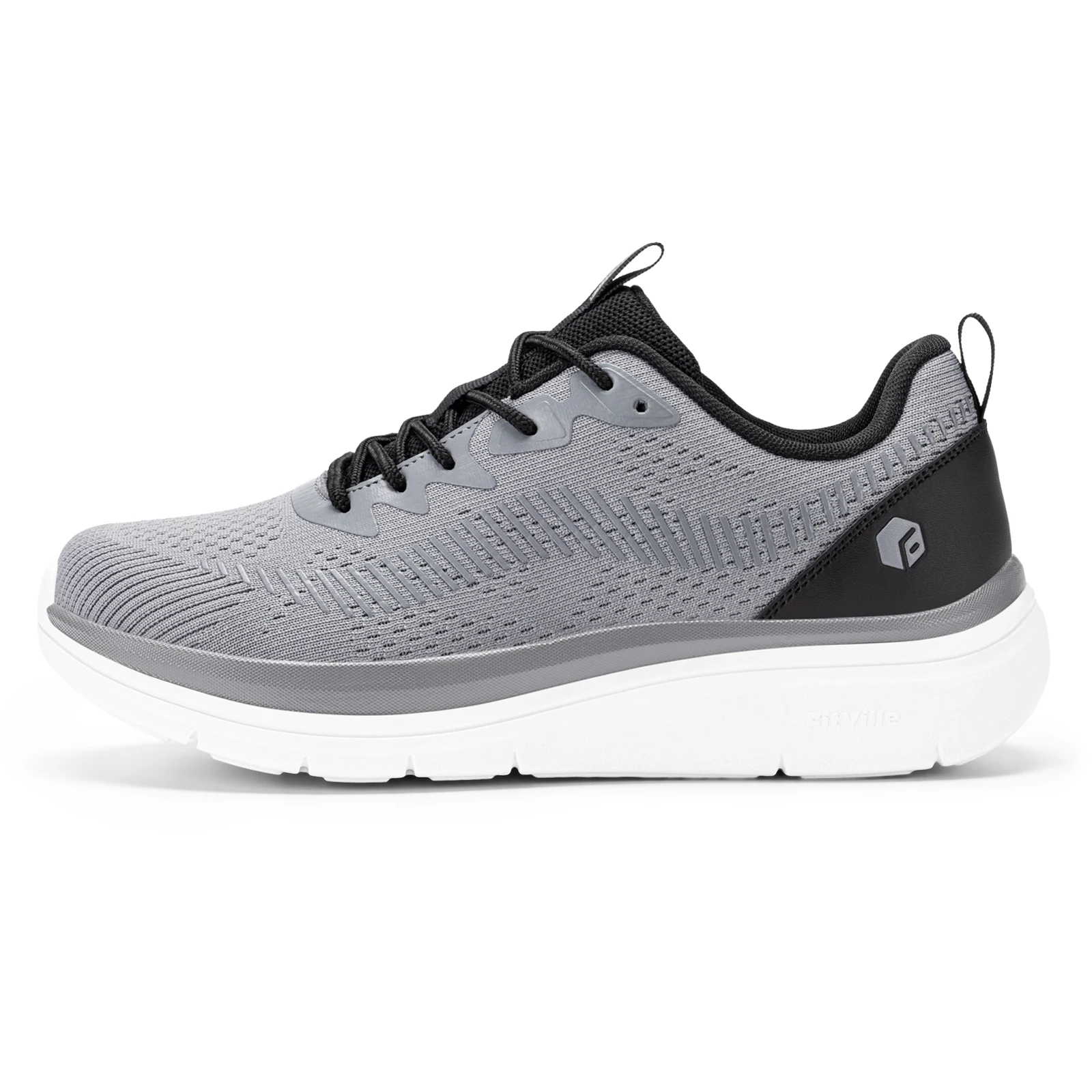 

Мужская прогулочная обувь Fittington, широкие удобные ортопедические кроссовки для мужчин, легкие теннисные туфли, кроссовки для тренировок в тренажерном зале