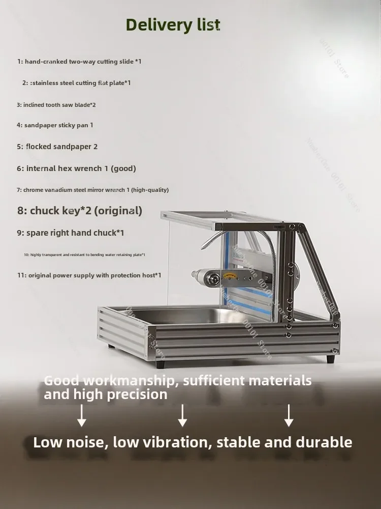 New jade water cutting machine, cutting machine, boutique processing