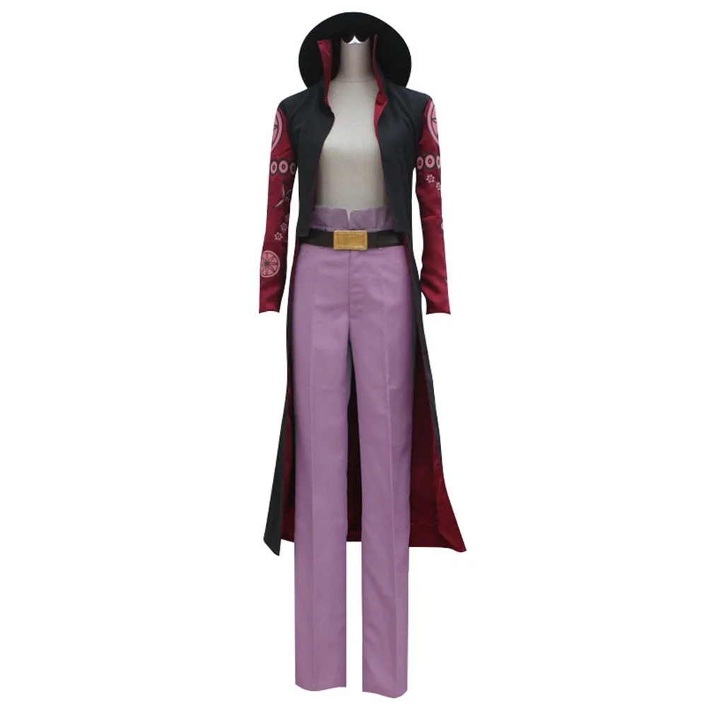 

Anime Cos Dracule Mihawk Cosplay Costumes Halloween Christmas Party Uniform Suits