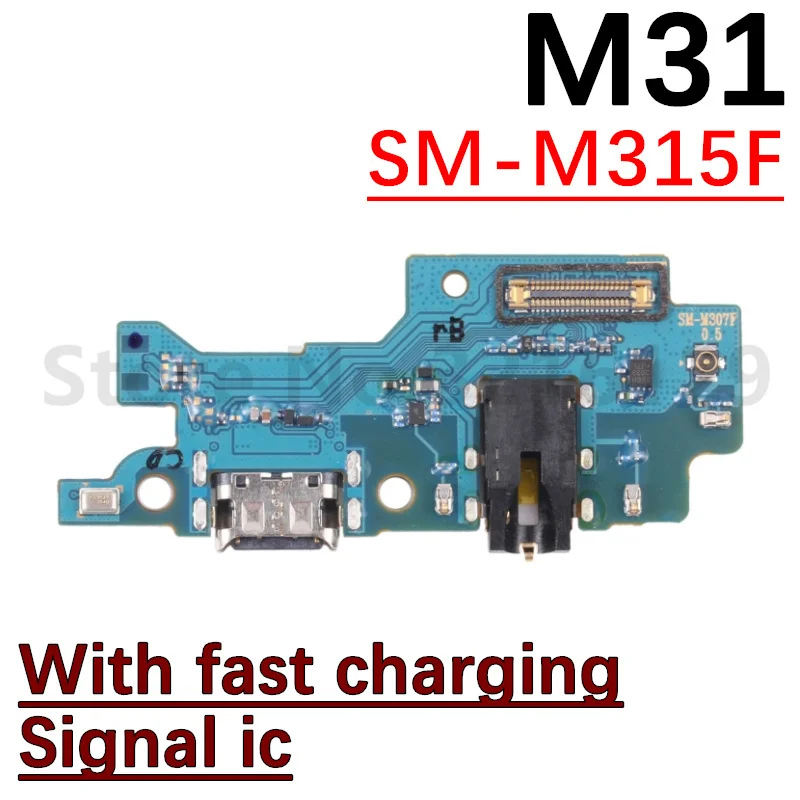 USB Charger Connector Charging Port Board For Samsung Galaxy M51 M515F M31s M317F M31 M315F M21S M21 M11 Motherboard Flex Cable