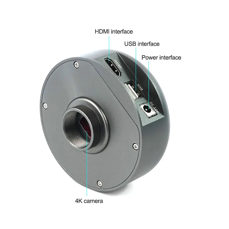 SUNSHINE Microscope HD Electronic Camera M-15 HDMI 4K Camera/60fps Original Sony Chip/8.42 Million Ultra-High-Definition Pixels