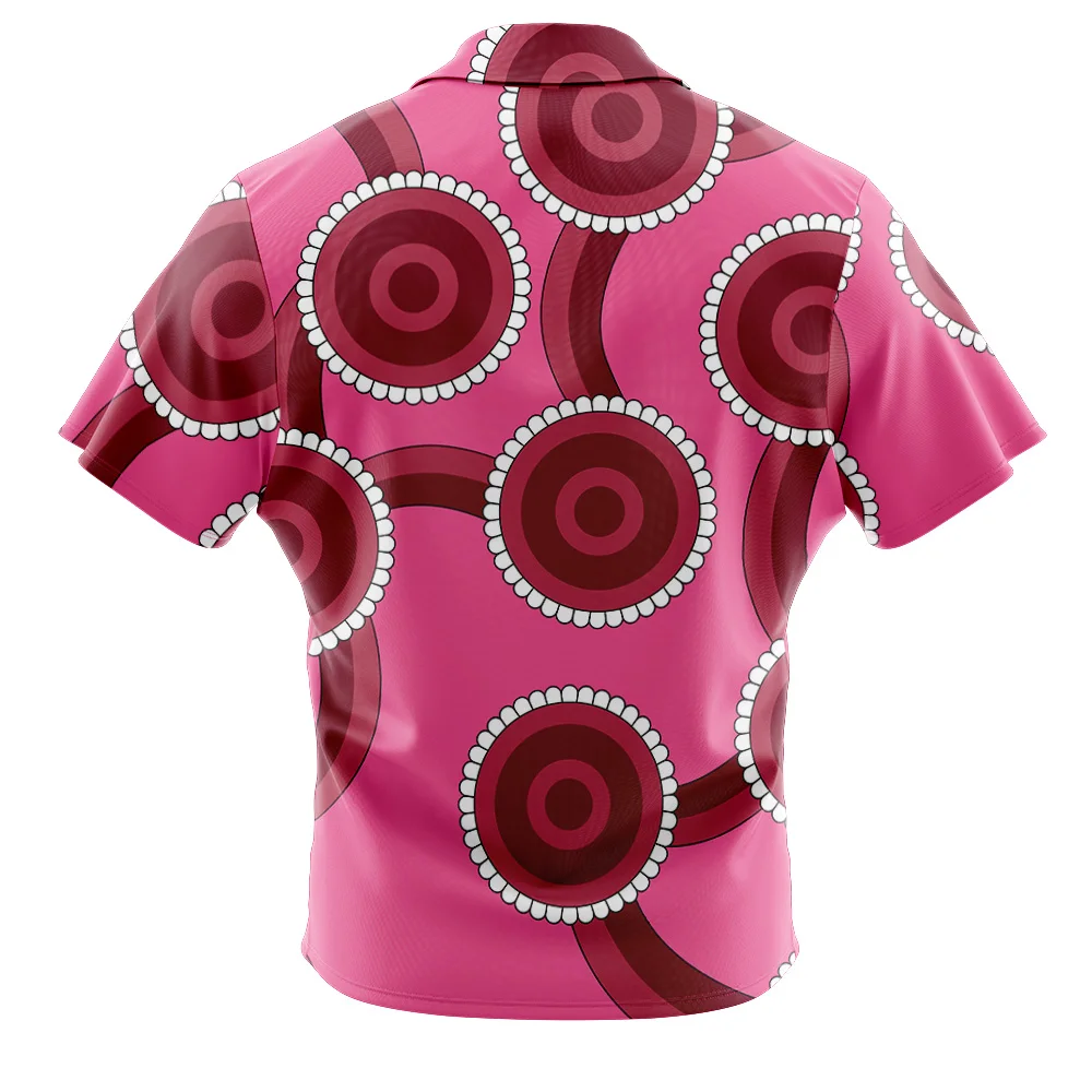 ليلو فستان نمط ليلو وستيتش زر UpHawaiian ShirtFashion الاتجاه تنفس فضفاض تنوعا عارضة الرياضة الصيف الرجال #6