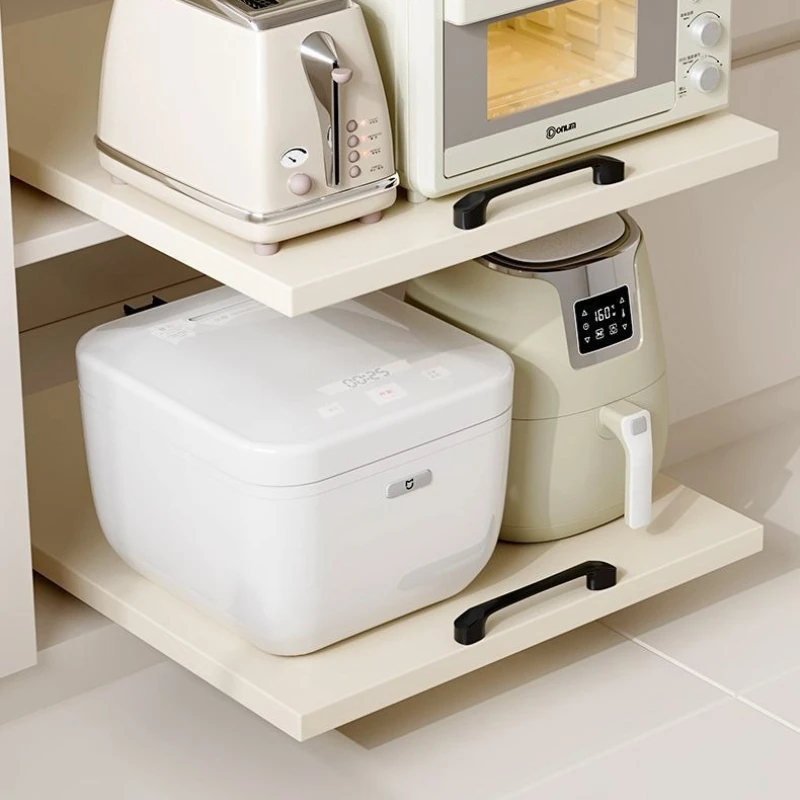 

Storage racks, cabinets, microwaves, dishes, deep cabinets, storage boxes, trays