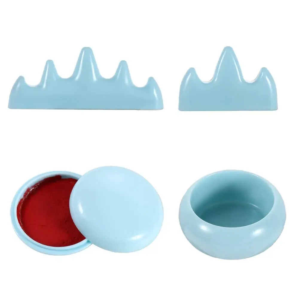 Ceramic Writing Brush Holder Chinese Calligraphy Pen Holder For Watercolor Ink Painting School Office Supplies