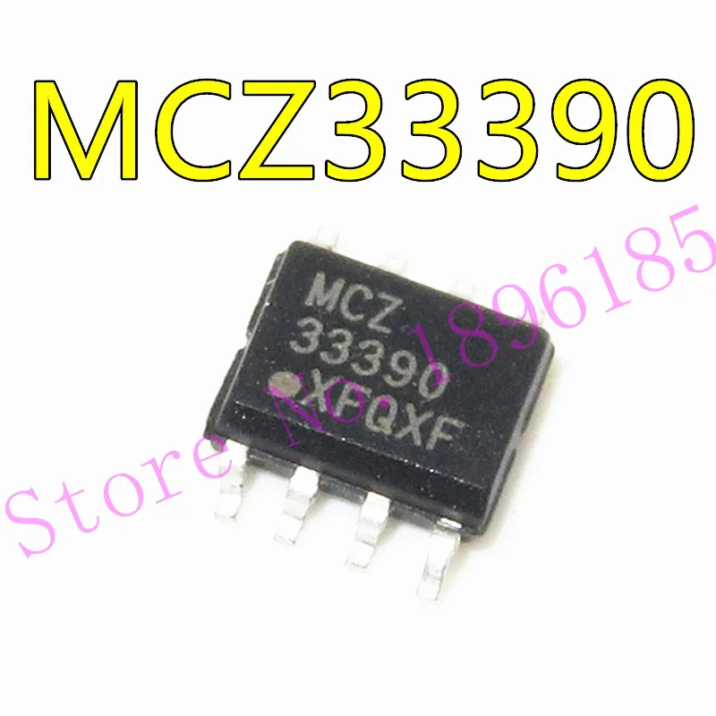 1pcs/lot MCZ33390 MCZ33390DR2G 33390 SOP-8 Class B Serial Transceiver