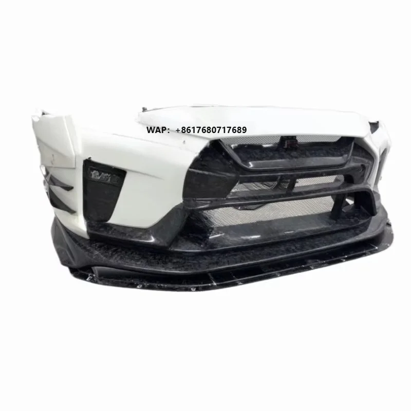 Vari Style Body Kit Fit for  Gtr R35 Front Rear Bumper 2019 Year In Carbon Fiber mix Fiberglass