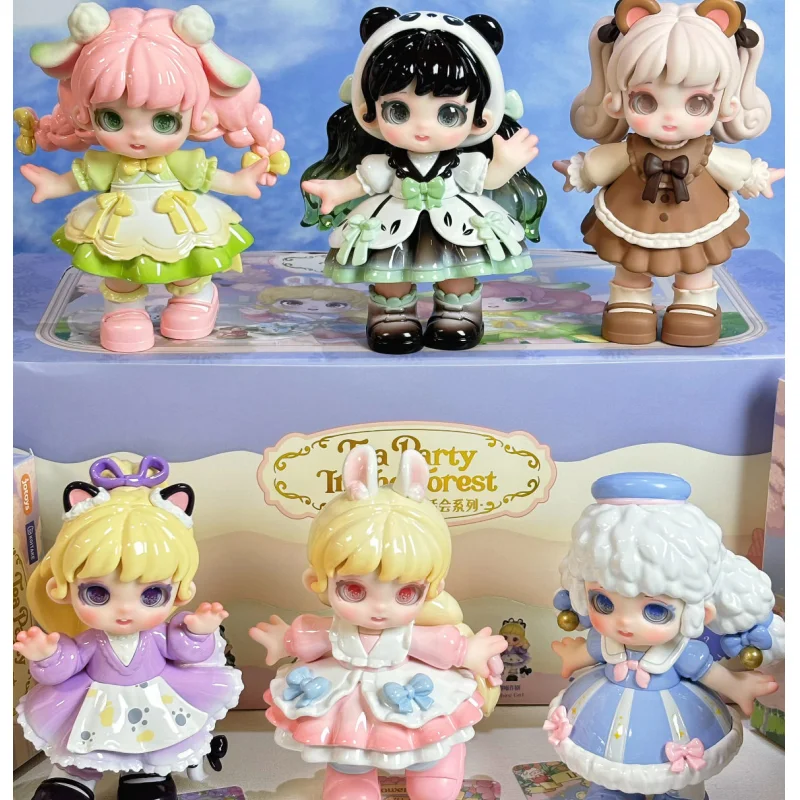 

Оригинальное издание Jotoys Miana Tea Party In The Forest Series 13 см, милая экшн-фигурка, игрушки Kawaii, аниме-фигурка, модель куклы, игрушка Gif