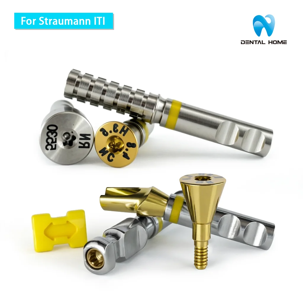 For Straumann ITI Healing Transfer Angled Multi-Unit Straight & AngledAbutment Pick-up Transfer Coping Analog Temp Cylinder NC