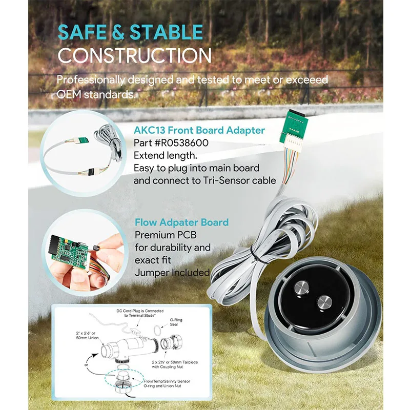 For Zodiac R0452500 16-Feet Port Sensor Replacement for Zodiac Jandy PureLink AquaPure Water Purification System