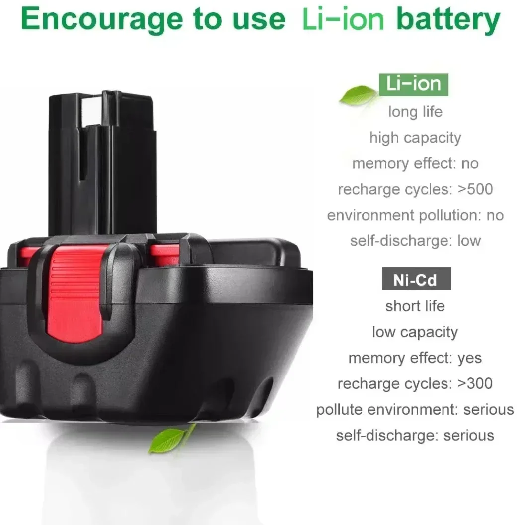 Pro Bosch 12V Li-ion vrtačku PSR1200 dobíjecí baterie AHS GSB GSR 12 VE-2,GSB 12 VE-2,PSB 12 VE-2, BAT043 BAT045 BTA120 - náhled 2