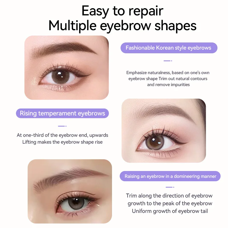 Electric Nose Hair Trimmer High Speed Motor Hair Remover Lips Eyebrows Razor Portable Clipper Trimmer For Men and Women