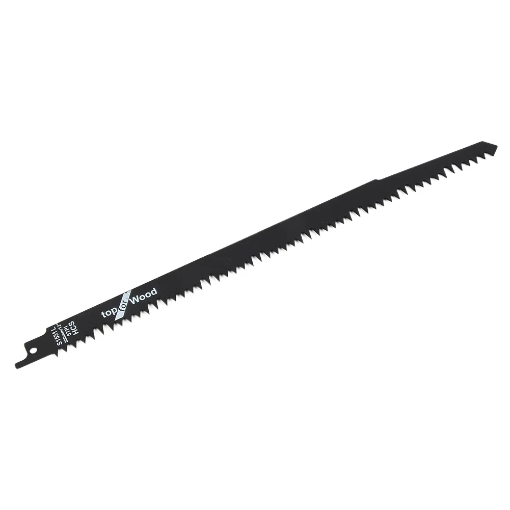 12in S1531 BI-Metal Reciprocating Saw Blades Electric Wood Pruning Cutting Ground Teeth Saw Blades 12inch Length Tool