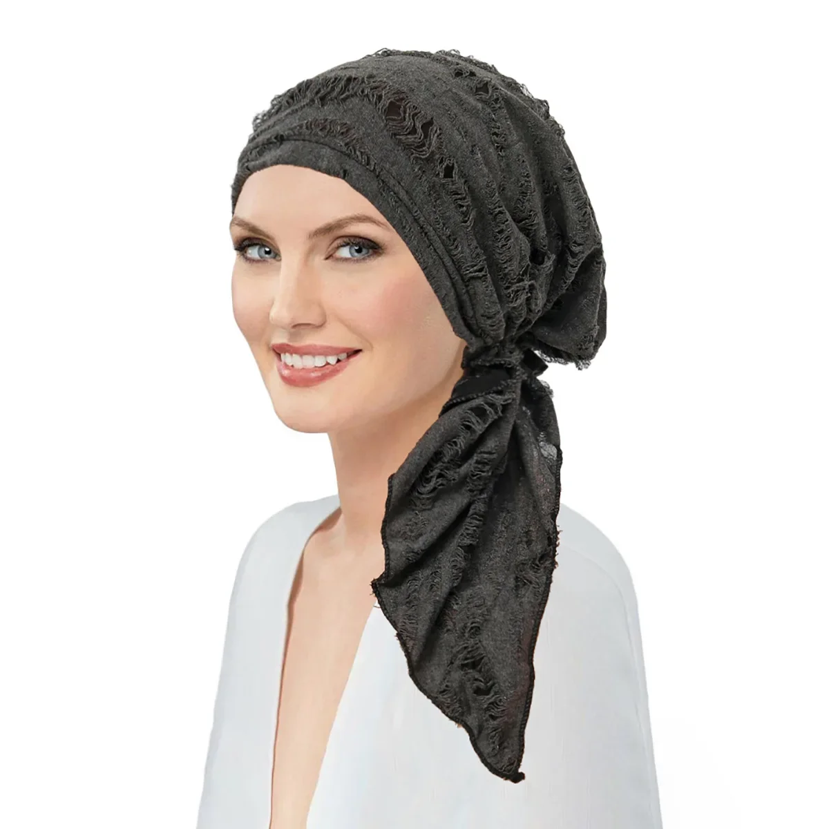 

New Women Pre-Tied Hat Turban Muslim Inner Hijab Bonnet Hair Loss Chemo Cap Head Wrap Headscarf Bandanas Headband Turbante Mujer