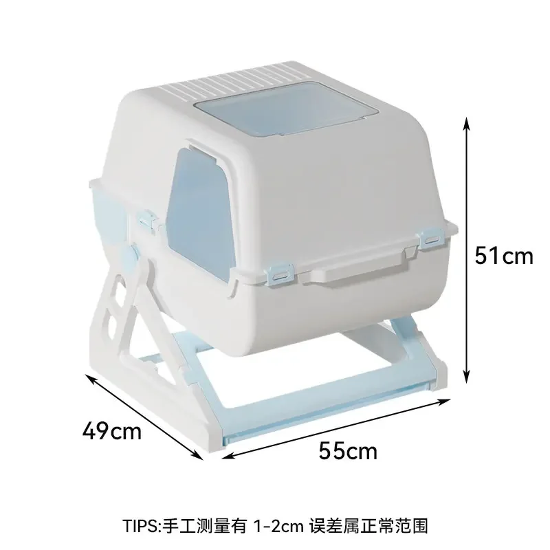 #Training Defecation cat Litter Box Accessories Self-Cleaning Castle cat Litter Box Automatically Areneros Para Gatos Home Items