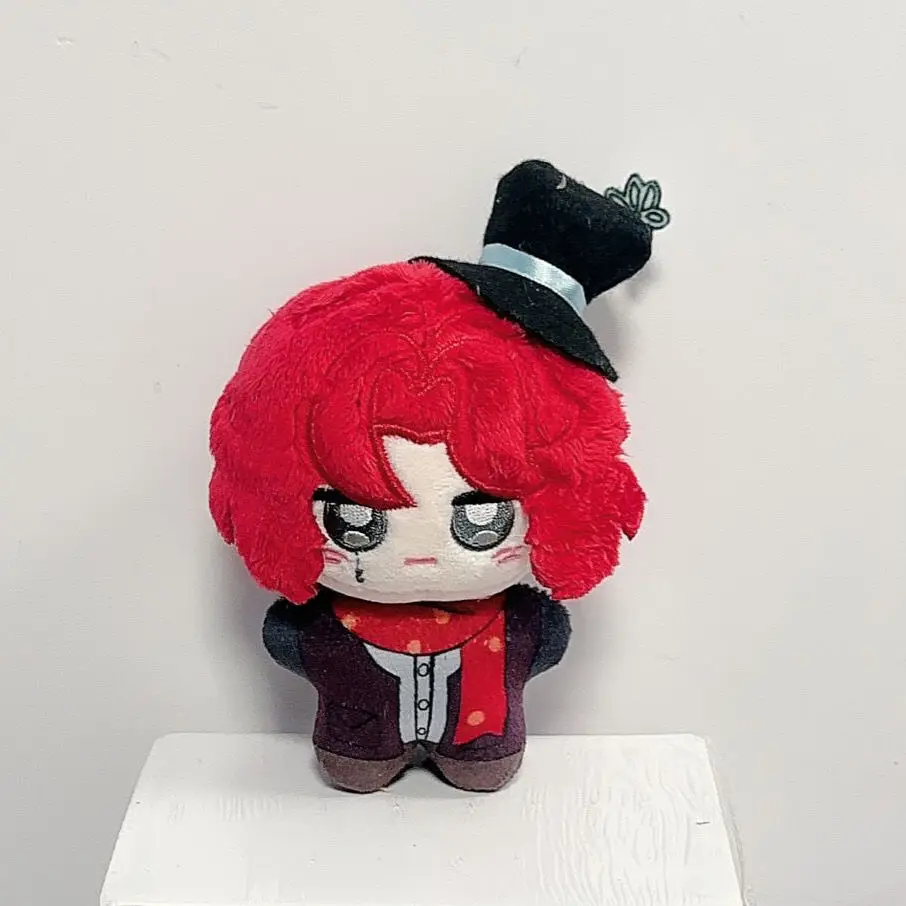 Identity Ⅴ Axe Boy Alice.Deross Joker Evelyn Mora Barmaid Joker Weeping Clown 10cm Plush Figure Stuffed  Keychain Pendant Gift