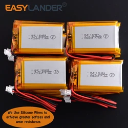 1/2/3/8/10Pcs Silicone Wires PH2.0 2P 103450 3.7V 2000mAh Rechargeable Lithium Li-ion Li Polymer Battery