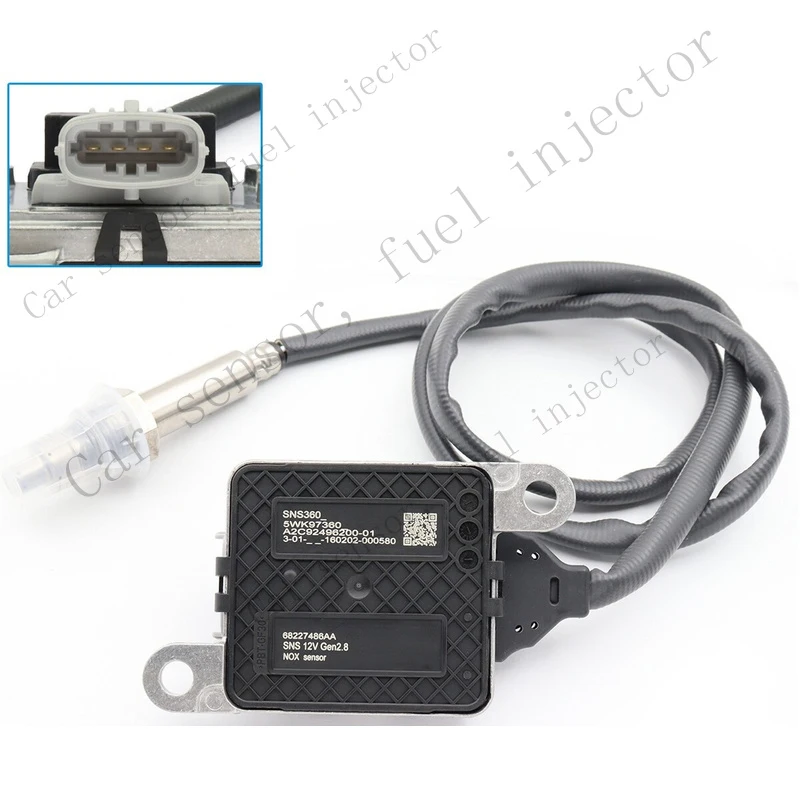 Q+ 68227486AA Nitrogen Oxide Nox sensor For Dodge Ram 3500 4500 5500 6.7L 2014-2017