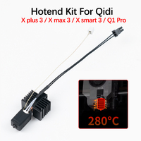 Upgraded Hotend Kit For Qidi X plus 3 / X max 3 / X smart 3 / Q1 Pro Hot End Ceramic Heating Rod Print Head For QIDI 3D Printer