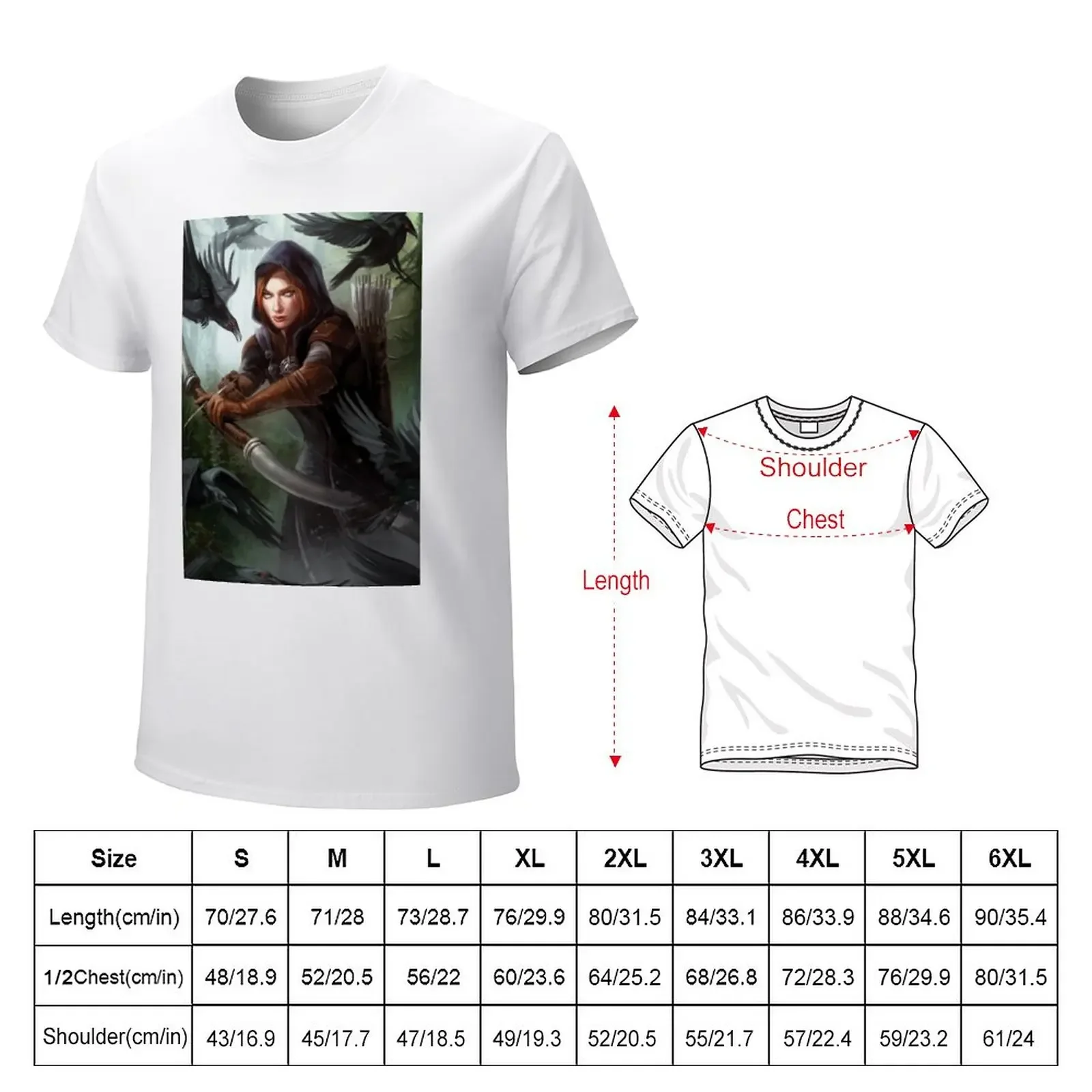 Dragon Age Inquisition Leliana T-Shirt new edition quick-drying cute tops men graphic t shirts