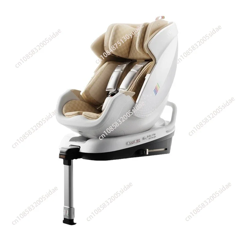 Space capsule intelligent child safety seat 0-7 years old 360 degree rotating car seat ventilation heating rotation