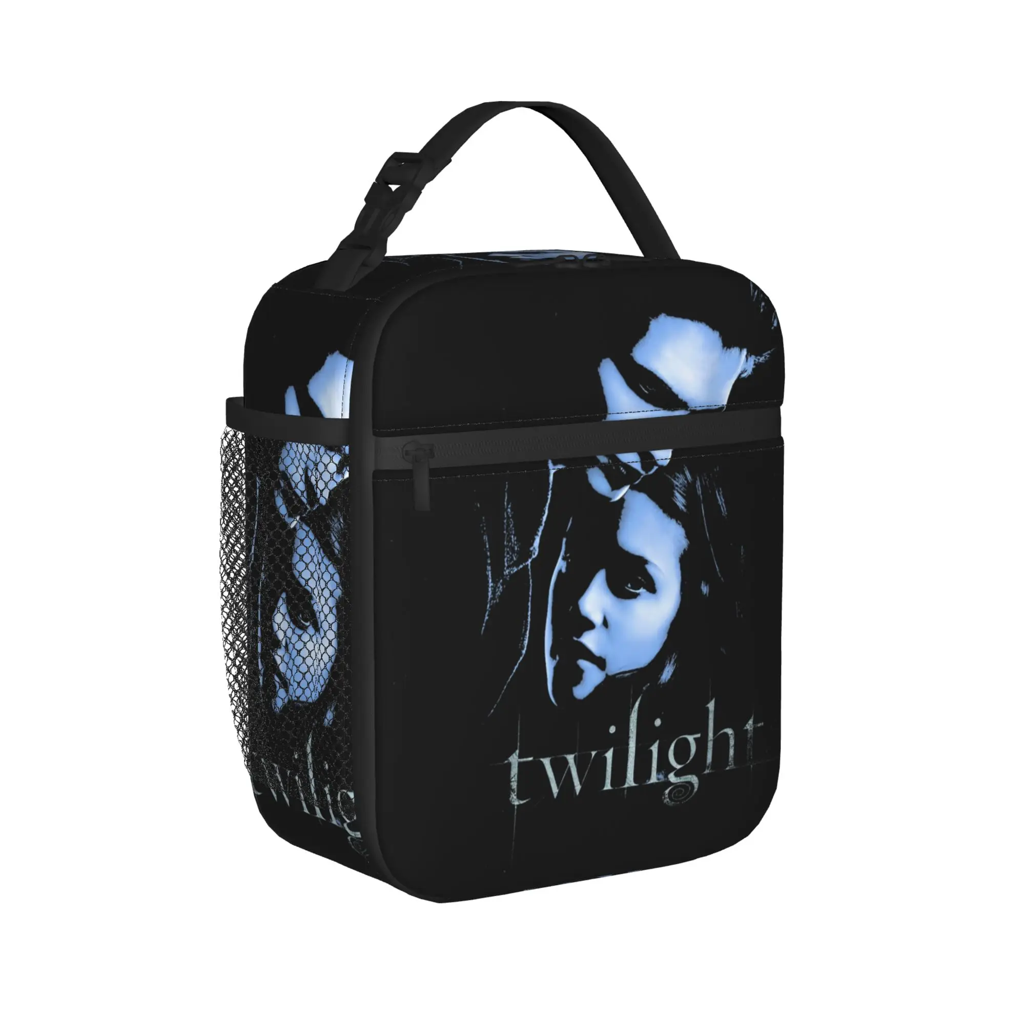 Bella Edward  Insulated Lunch Bags Portable The Twilight Saga Lunch Container Thermal Bag Lunch Box Tote Work  Picnic Girl Boy